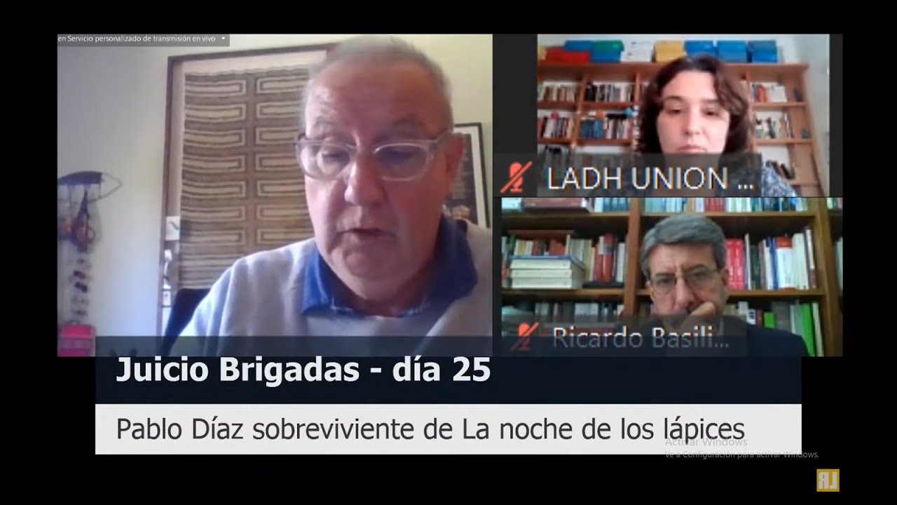 Testimonio de Pablo Díaz, uno de los sobrevivientes de La Noche de los Lápices en el Juicio Brigadas