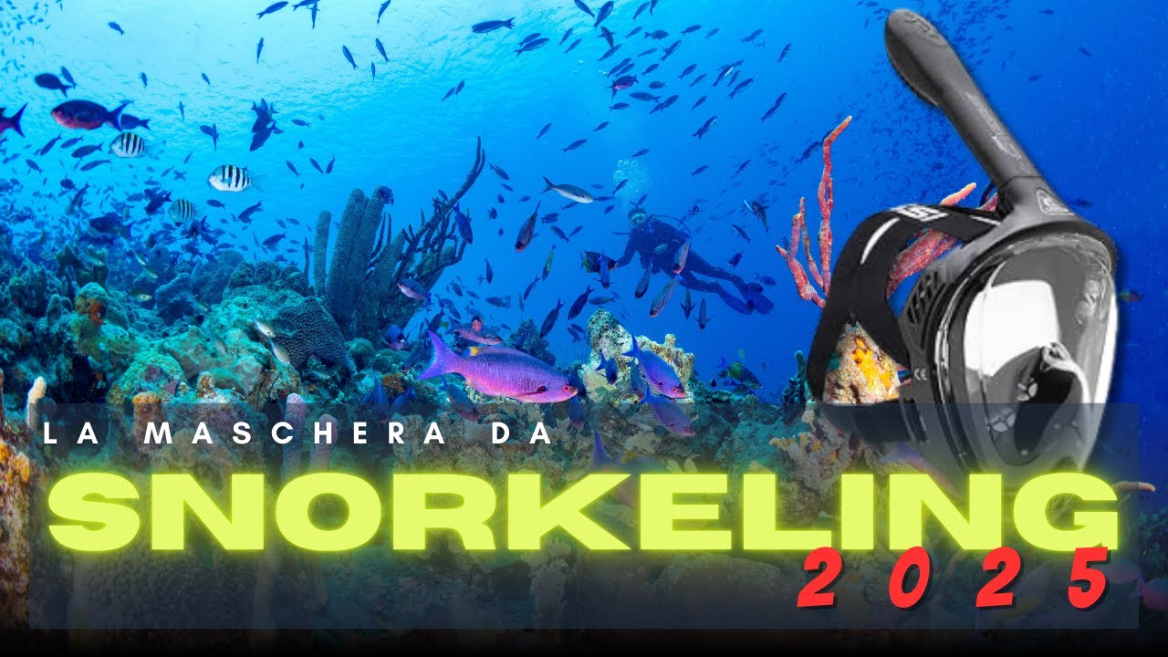 👉 LA MASCHERA da SNORKELING estate 2025! 🤿 | Cressi Java Full Face Review