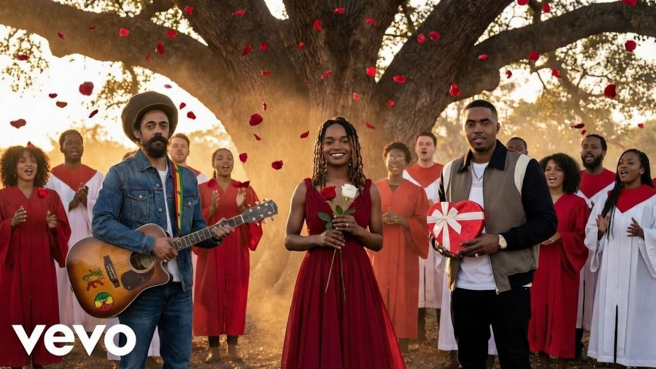VALENTINE 🌹 | gospel song (2926 official Video) – Koffee, Damian Marley & Nas
