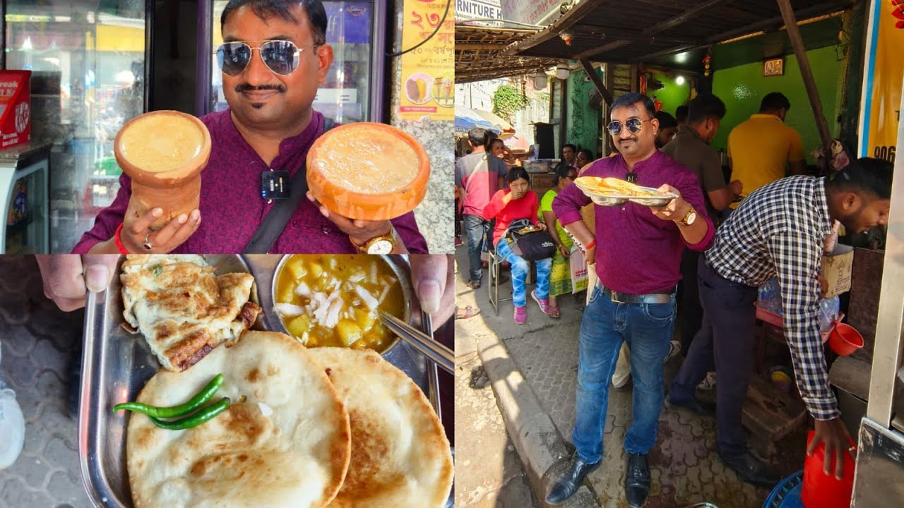 Jalpaiguri তে বগুড়ার দই, অসাধারণ পরোটা চা খেয়ে হারিয়ে গেলাম |
