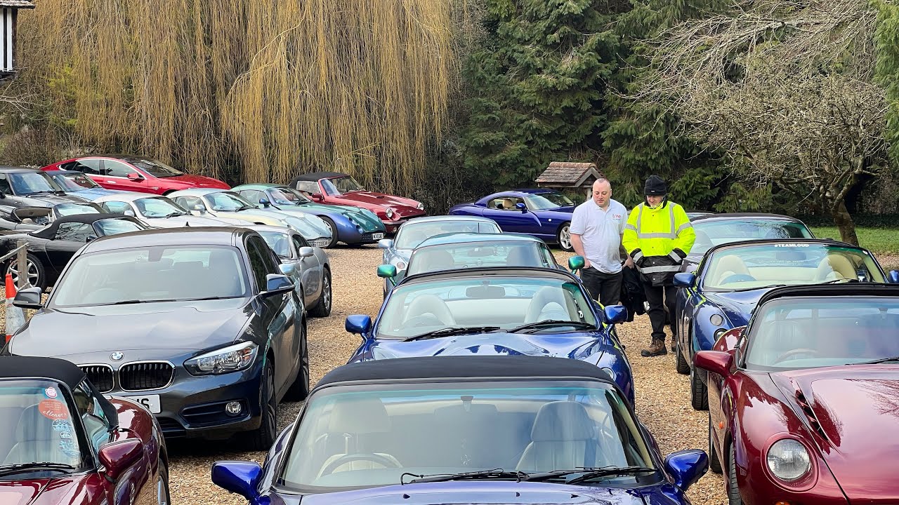 TVR cars and coffee meet and a dream car collection