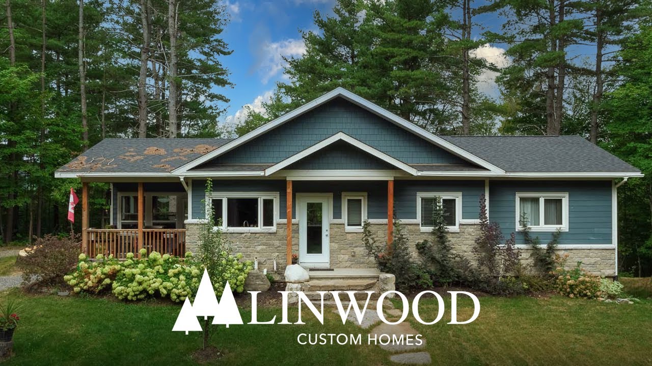 Elegant, Rustic Cottage + Client Testimonial in Ontario - Linwood Homes