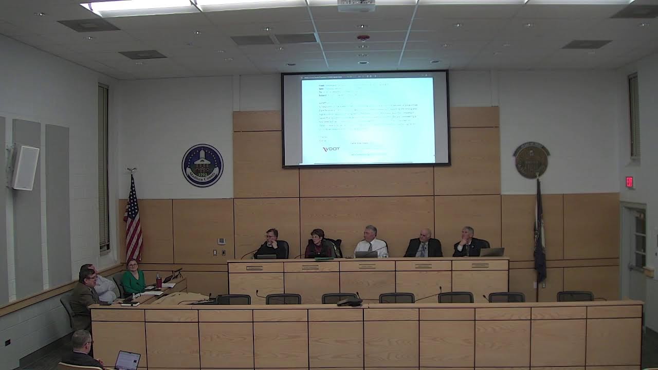 Board of Supervisors' Meeting 1/28/26