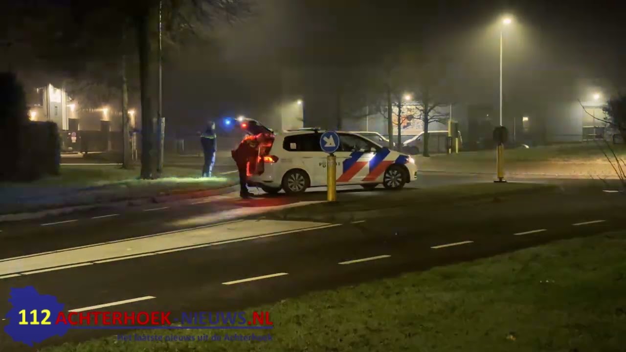 Auto belandt op zijkant na ongeval in Zelhem