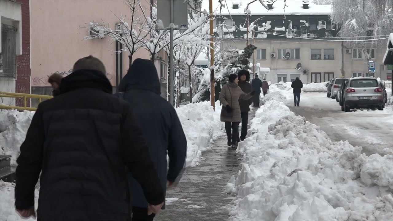 Zbirno o stanju i problemima prouzrokovanim snježnim padavinama na području Grada Lukavac