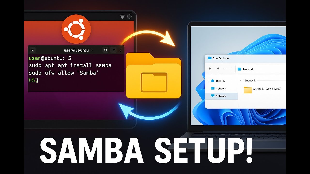 Ubuntu 24.04 Samba Server Setup: Share Files with Windows (5-Minute Guide)