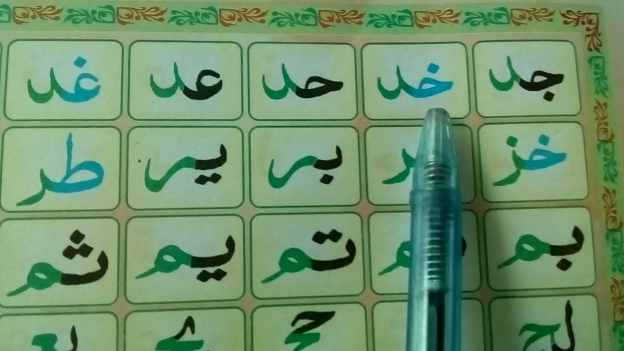 Arabic Alphabet | arabic alphabet with tajweed lesson 2 part (2) | Learn Quran Online
