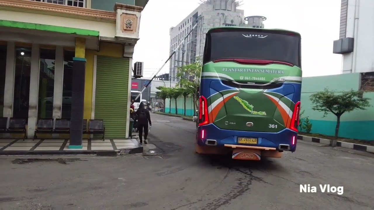 Trip report keberangkatan dan kedatangan bus ALS di loket Medan
