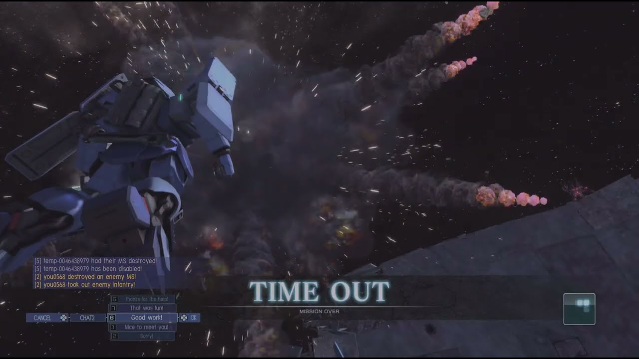 Gundam Battle Operation 2 -GBO 2- Situation Battle space - Maxed Schuzrum Gallus 