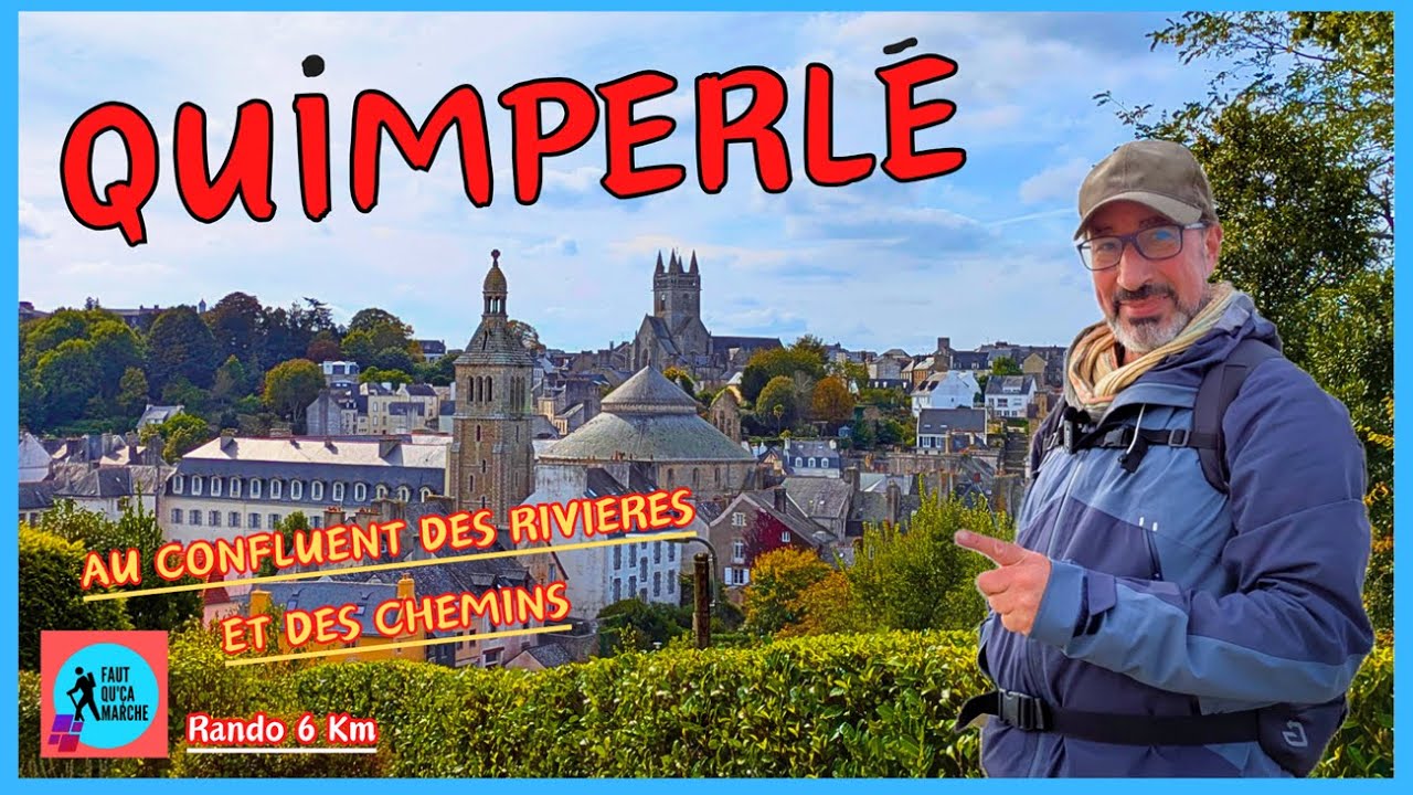Randonnée à Quimperlé ‐ Bretagne - Finistère . 