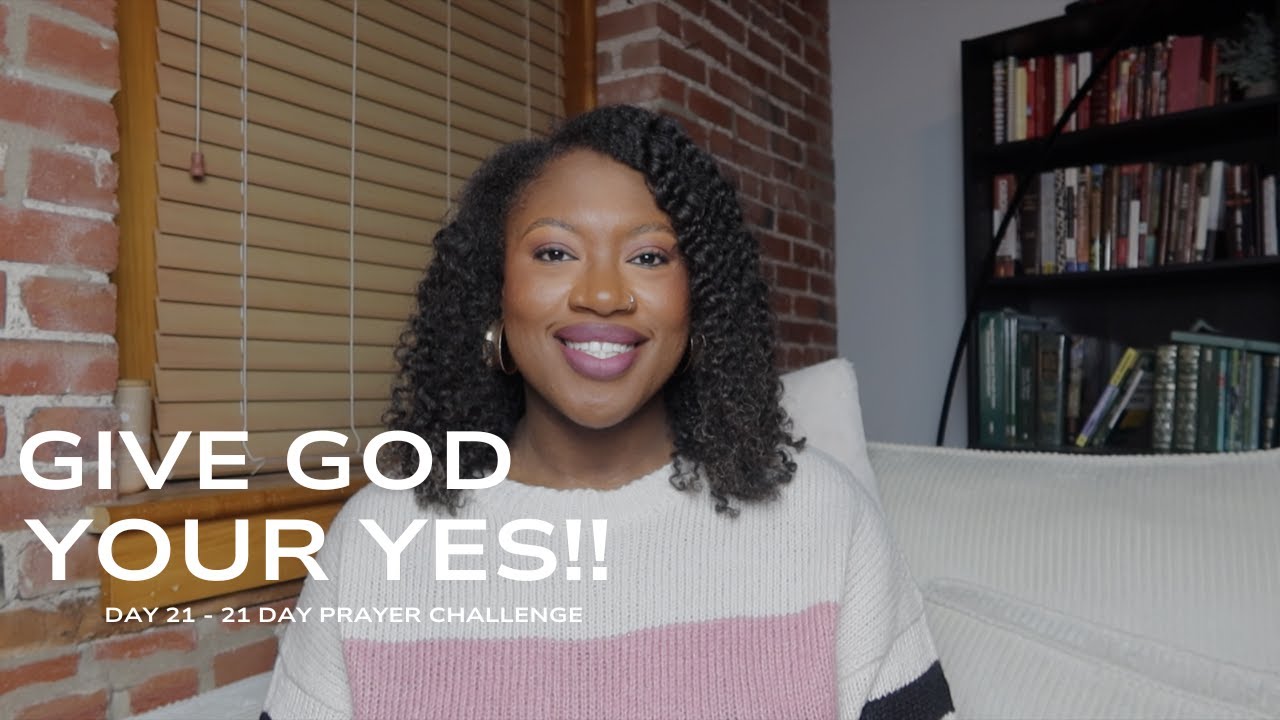 Give God your yes, It'll be worth it!