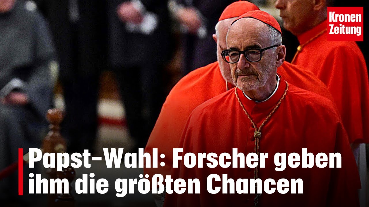 Papst-Wahl: Forscher geben ihm die gr&ouml;&szlig;ten Chancen | krone.tv NEWS