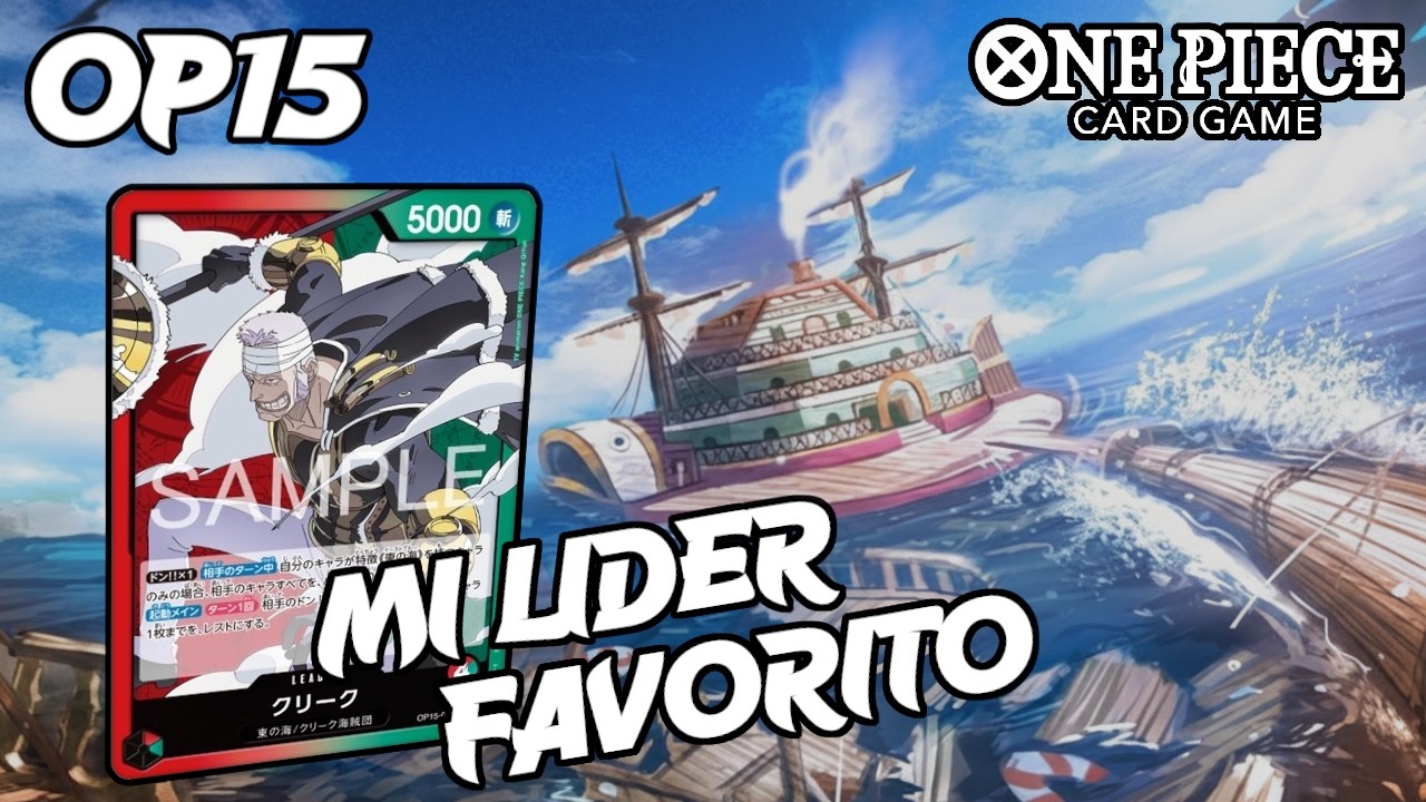 Mi Deck Favorito del Set, Probamos Don Krieg Op15 | One Piece TCG en Español