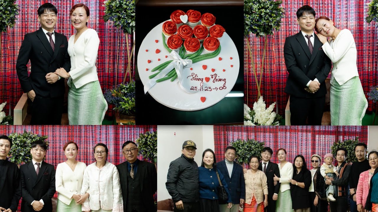 Engagement of Ngashingri Raleng & Somathing WS #lovestory #engagement #ukhrul