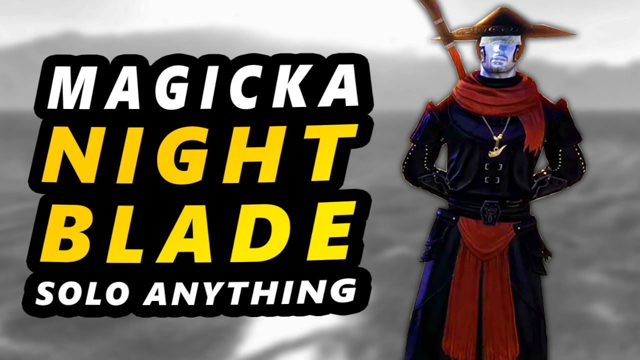 ESO Solo Magicka Nightblade - Making Solo Easy and Fun - Blackwood