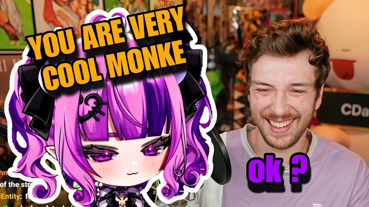 Cool monke is getting compliments by mousey 