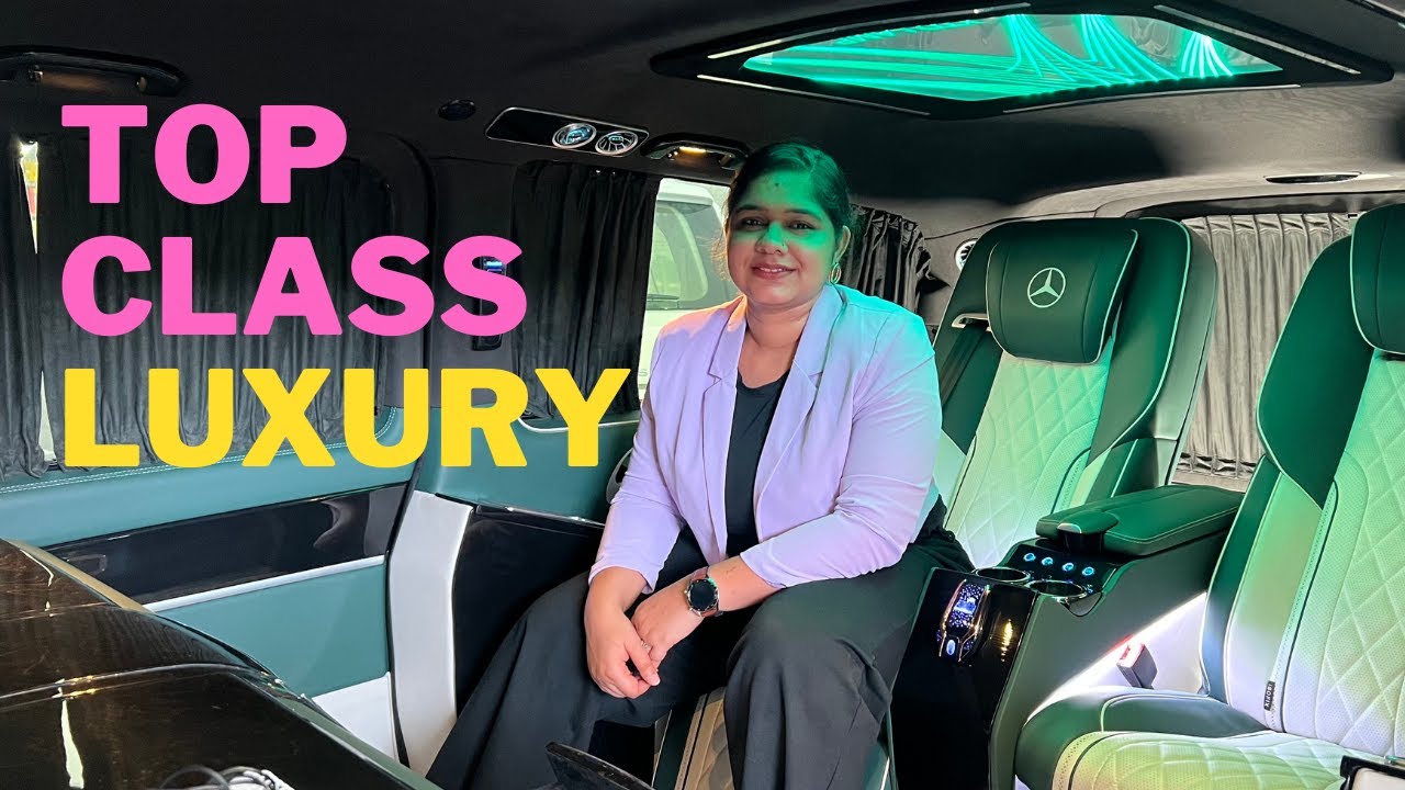 2023 Mercedes Benz V Class Now in India - LUXURY VAN