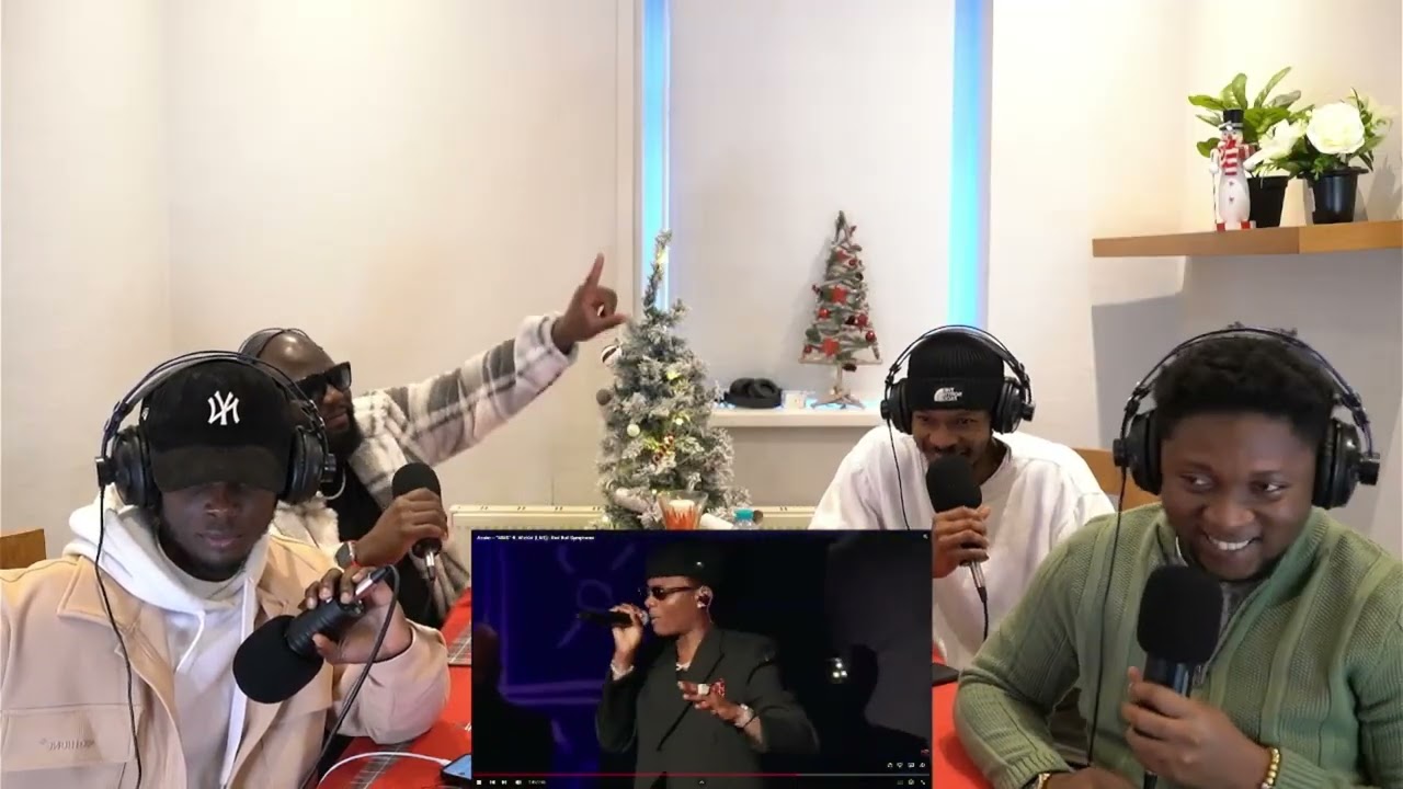 Asake, Wizkid &ndash; MMS Symphonic Red Bull Performance/ Реакция на Vibes on Vibes
