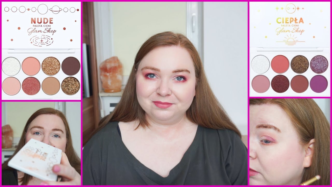 GLAMSHOP - NUDE i CIEPŁA | RECENCJA, SWATCHE