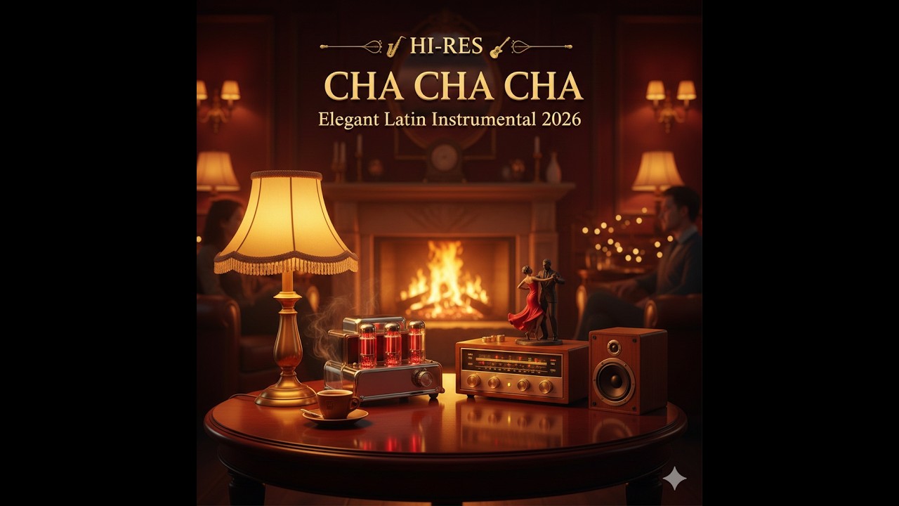 Hi-Res Cha Cha Cha Saxophone & Guitar – Elegant Latin Instrumental 2026🎷作業用BGM