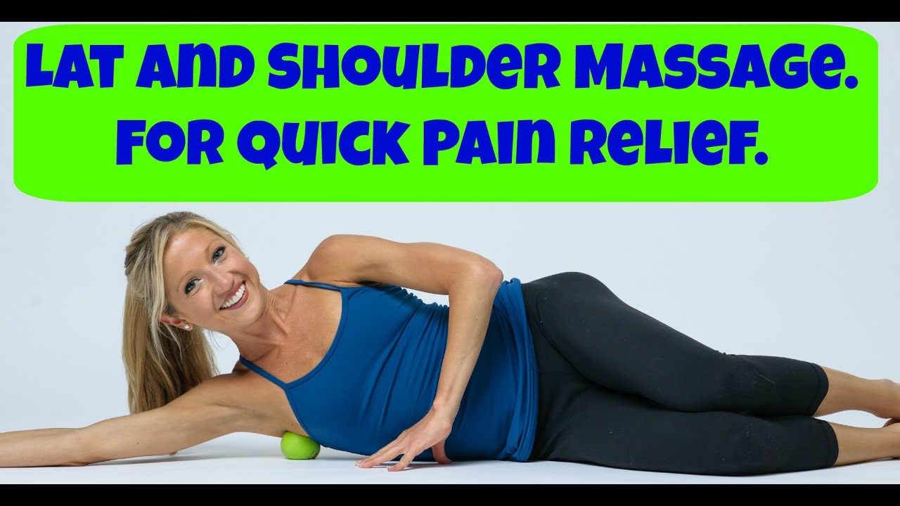 Lat and Shoulder Self Massage with Balls | Do It As You View It