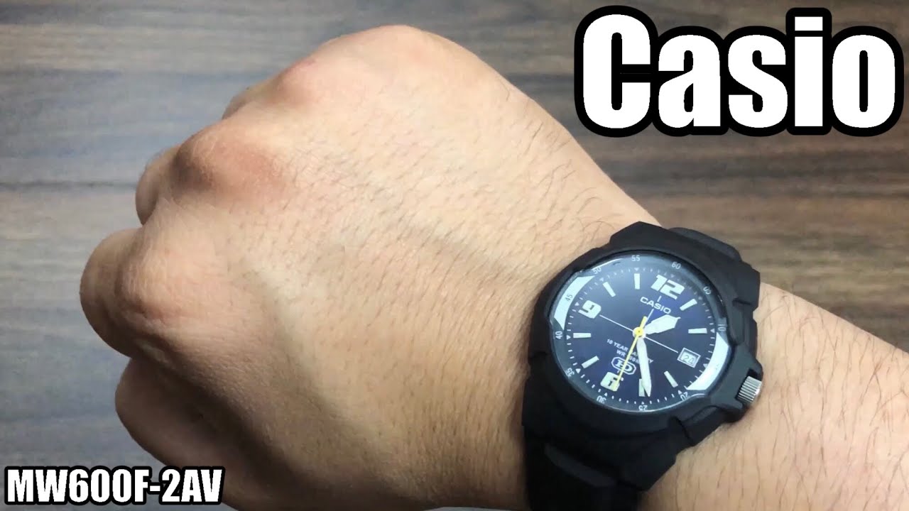 Reseña Casio MW600F-2AV