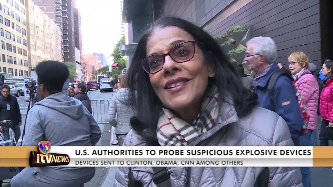 U.S. AUTHORITIES TO PROBE SUSPICIOUS EXPLOSIVE DEVICES