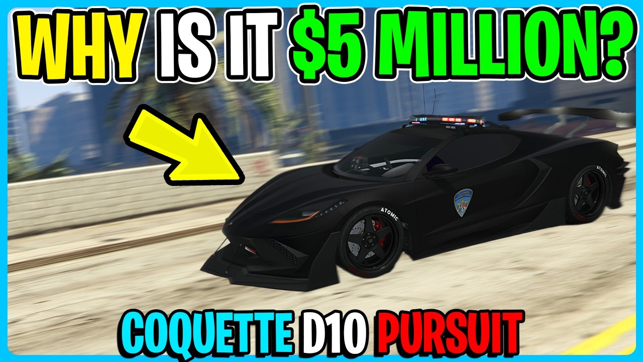 Почему Coquette D10 Pursuit стоит 5 миллионов долларов в GTA 5 Online
