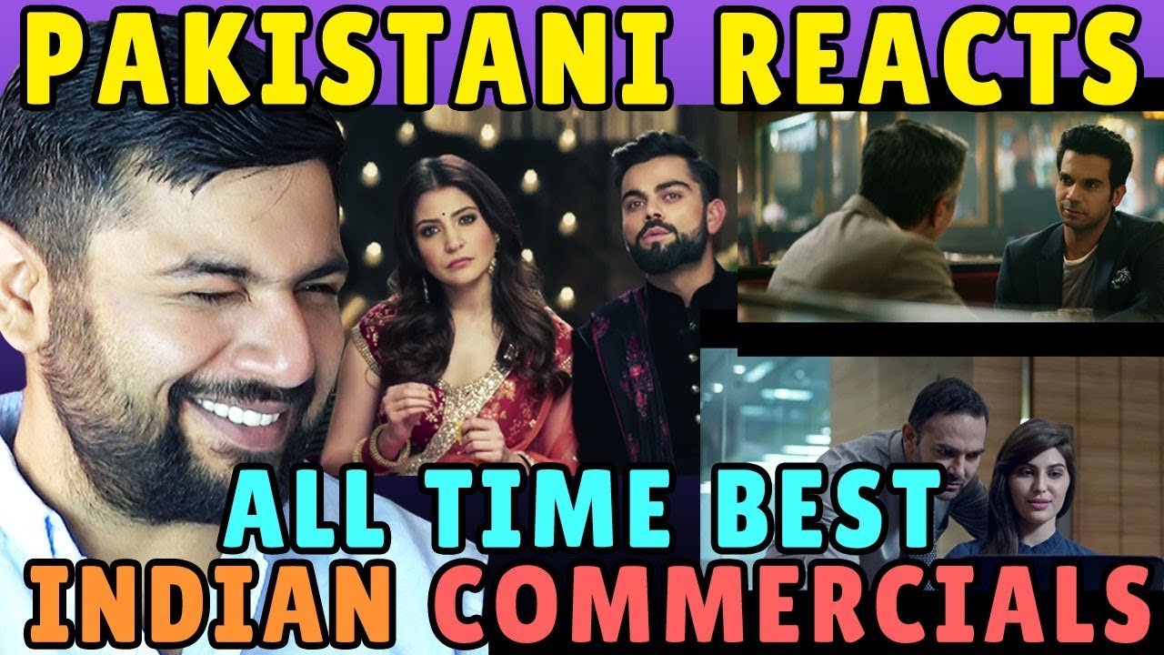 Pakistani Reacts to Top Indian Commercials of All Time PART 1