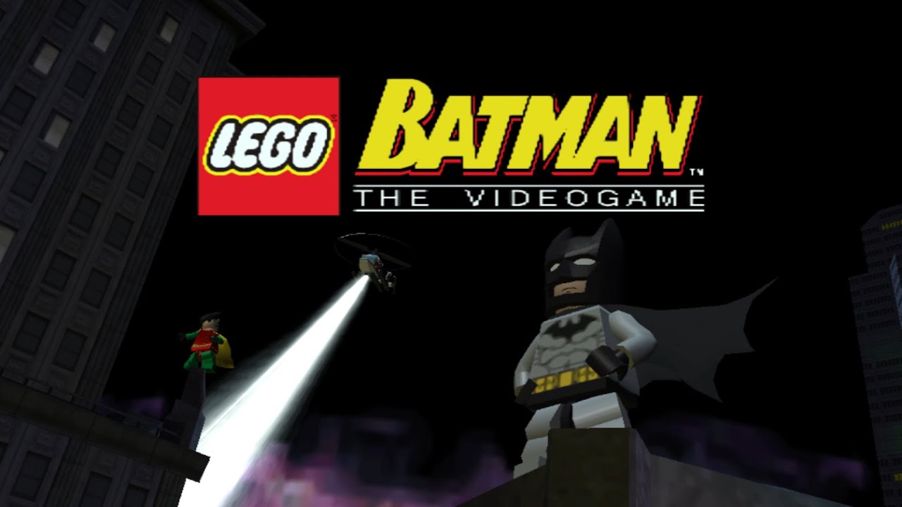 Lego Batman: The Videogame PSP Playthrough - I'm Batman