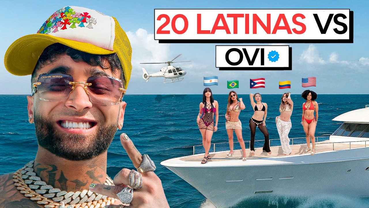 20 MUJERES DE DIFERENTES PAISES VS 1 ARTISTA: OVI 🇺🇸