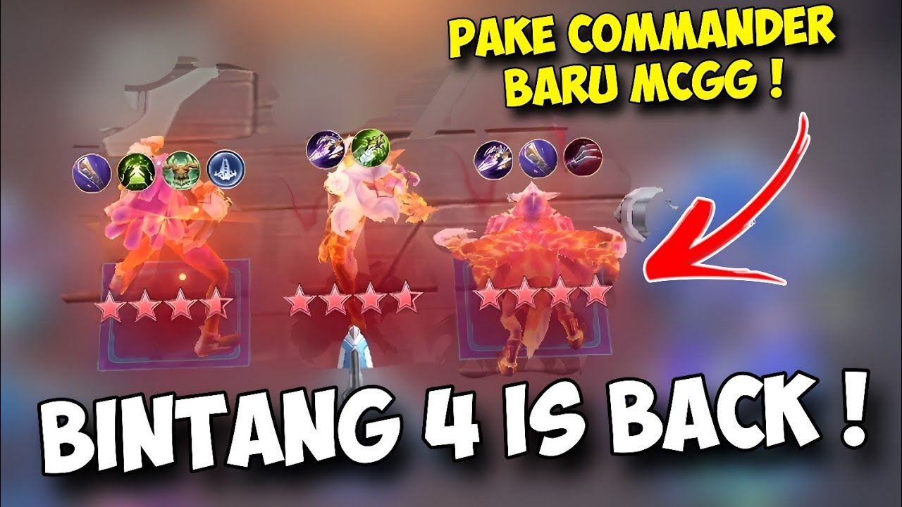 BINTANG 4 BALIK LAGI?! Commander Baru MCGG Bikin Meta Berubah ? Commander Alice Magic Chess GoGo