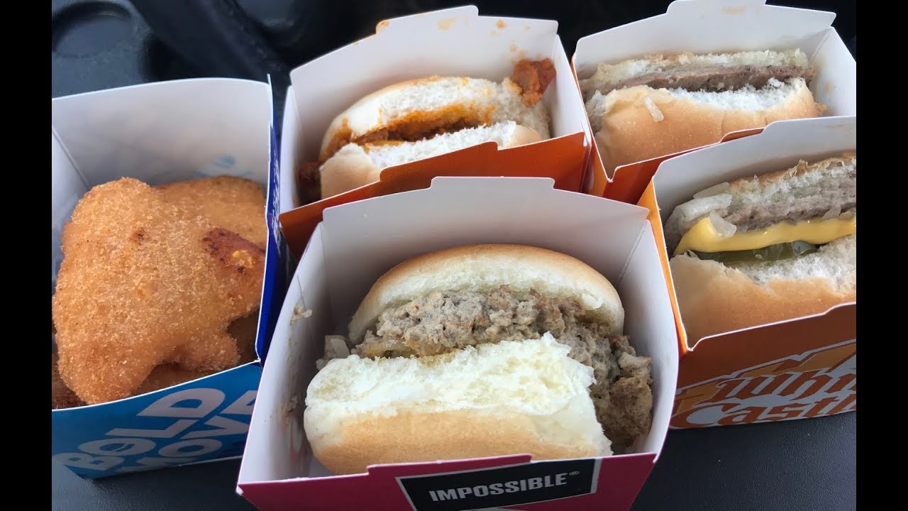 White Castle: Sloppy Joe Slider, Impossible Slider, Mac & Cheese Nibblers and Cheeseburger Slider