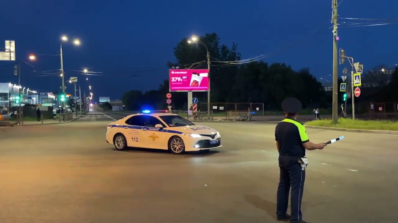 Кортеж Владимира Путина