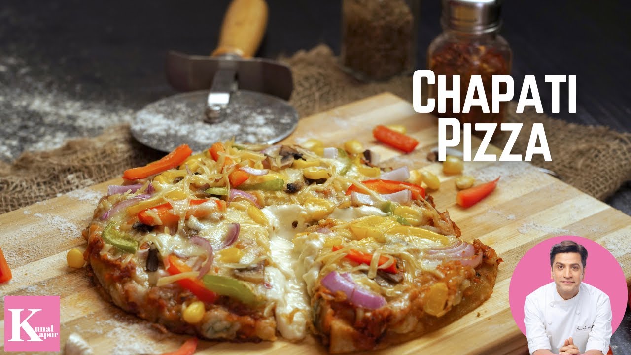 Roti Pizza on Tawa | Tawa Pizza Recipe | Cheese Pizza | Leftover Roti Recipes | Kunal Kapur