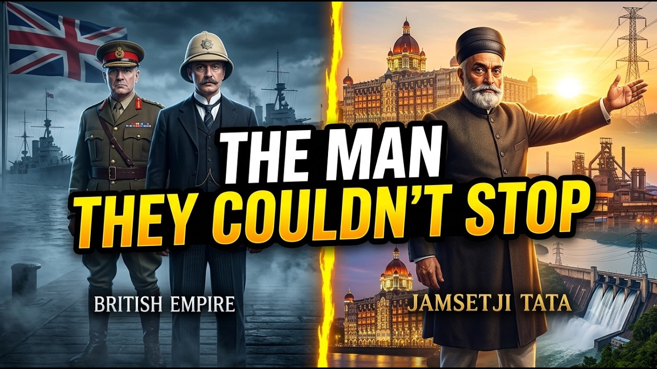 The Man British Empire Couldn't Stop: Jamsetji Tata.#Jamsetjitata #Indianhistory#TataGroupStory