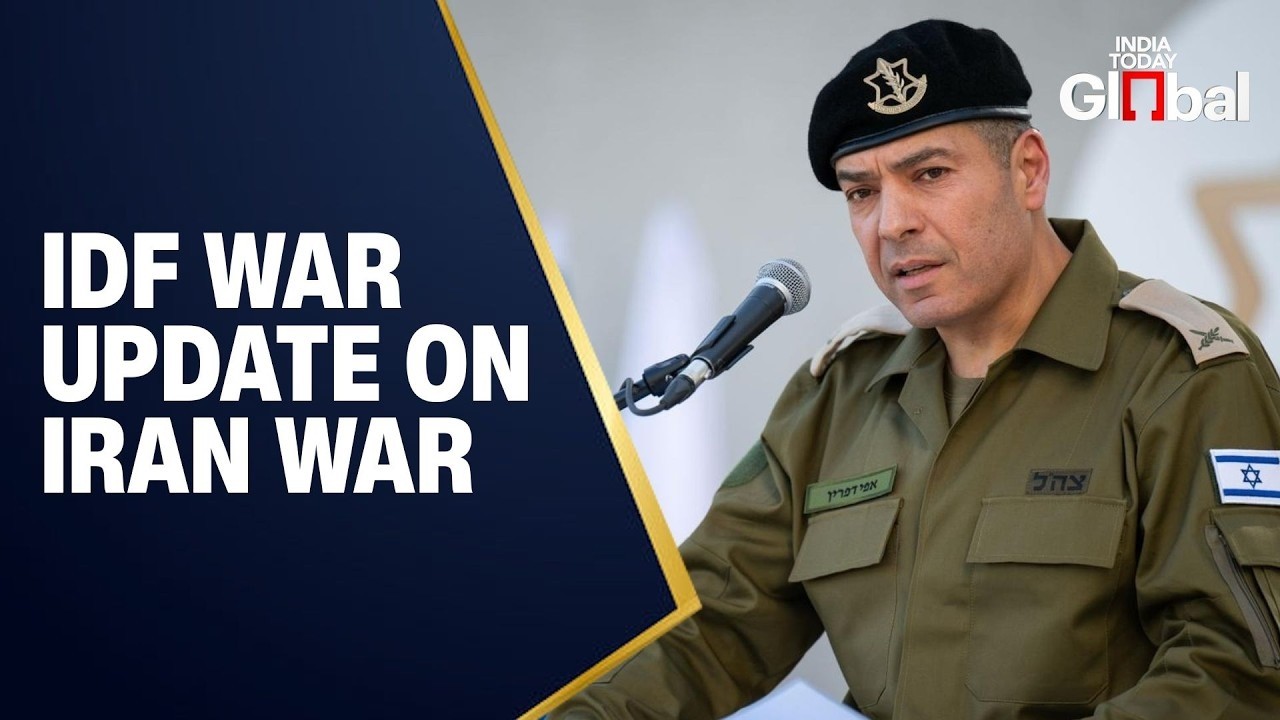 LIVE: IDF Spokesperson Brig. Gen. Effie Defrin Briefs Media on Escalating Israel-Iran War Updates
