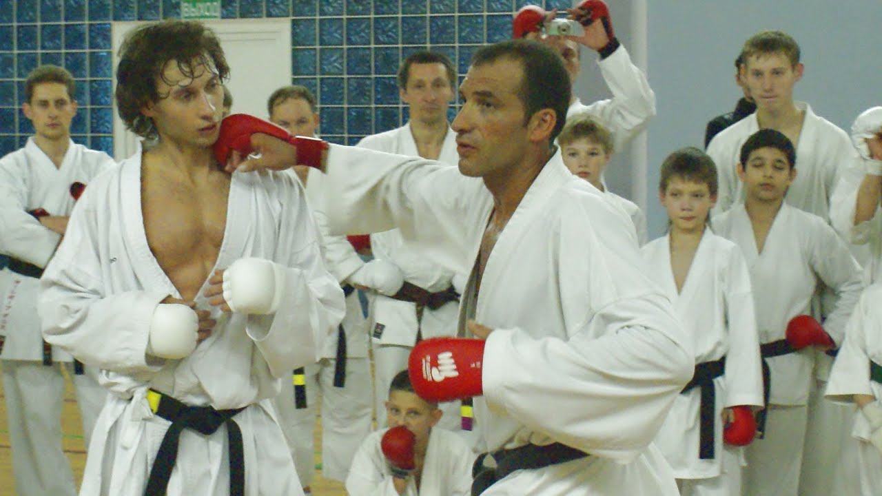 Christophe Pinna - kumite training (part1)