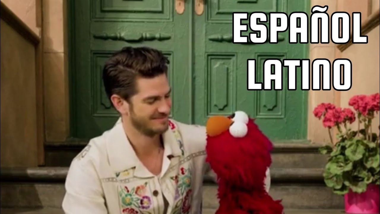 ANDREW GARFIELD HABLA CON ELMO - Español Latino