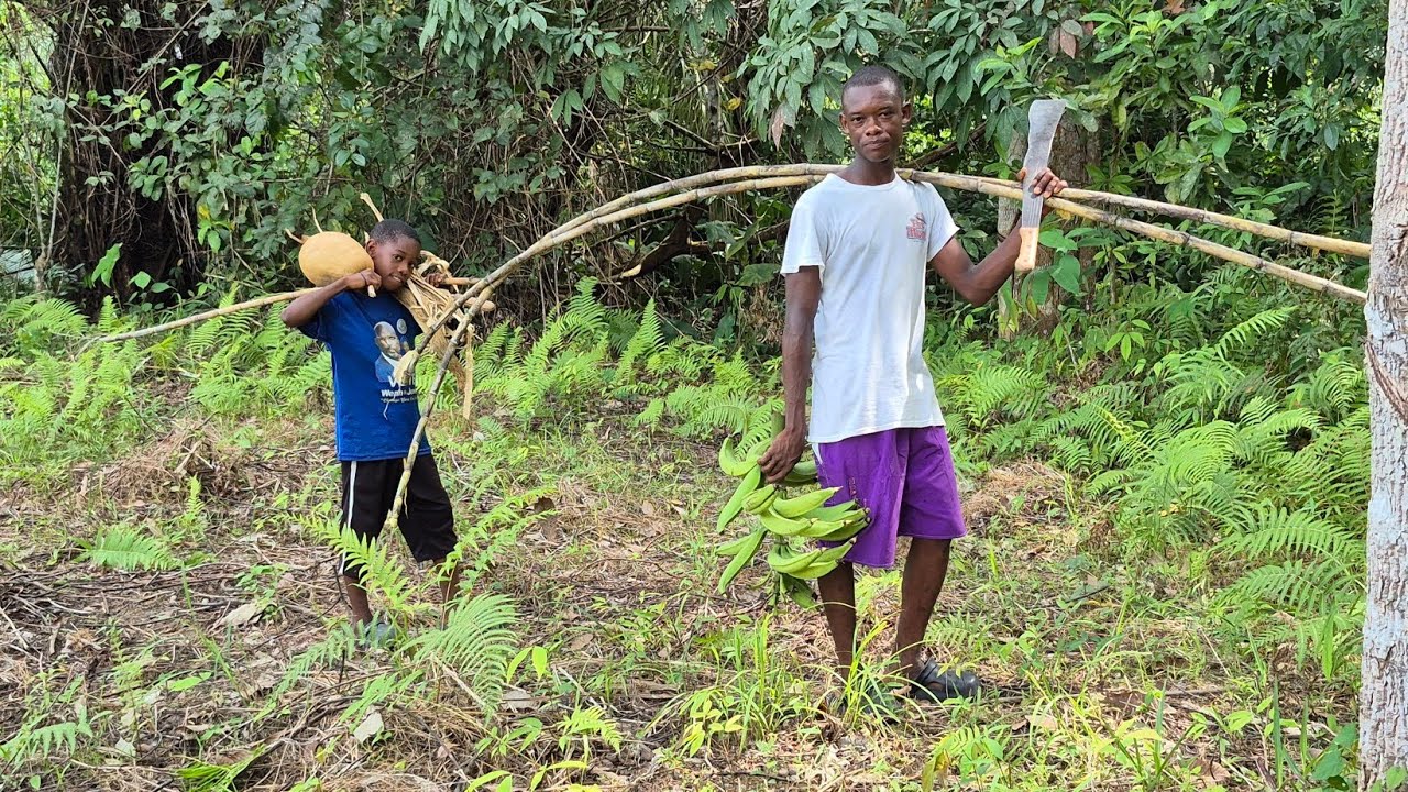 Village Life in Bong County 🇱🇷 | Visiting Big Brother’s Farm in Tulamue