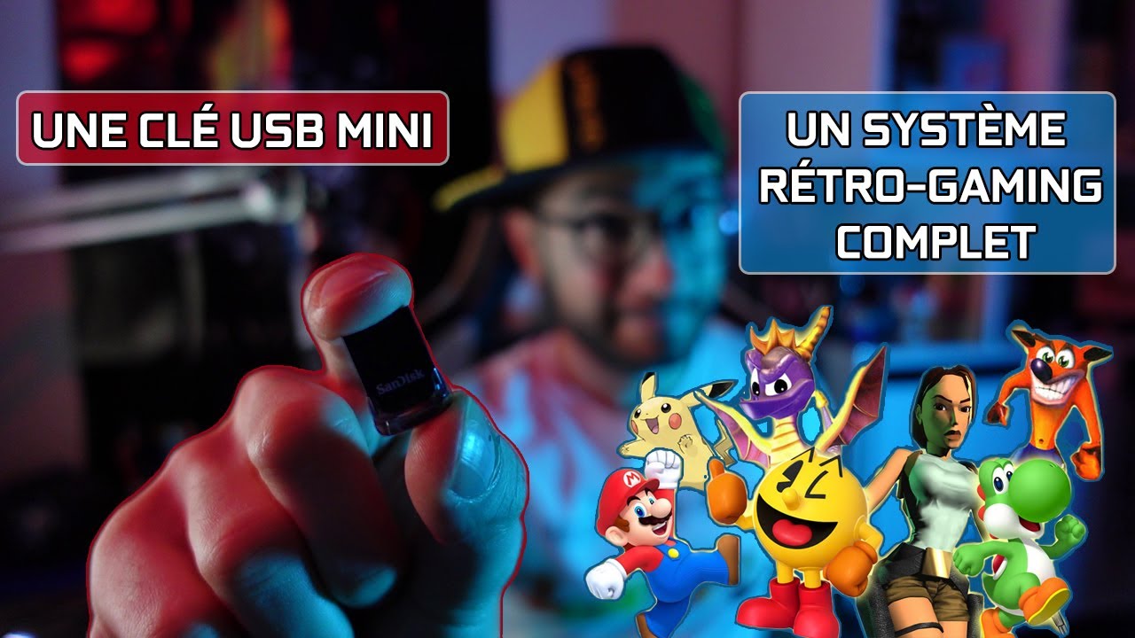 [TUTO] Transformer sa clé USB en un système rétro-gaming portable !