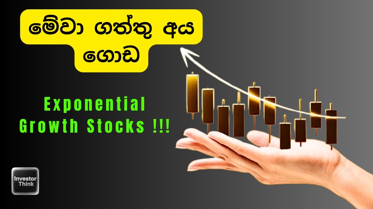 🇱🇰මේවා ගත්තු අය ගොඩ |Exponential Growth Stocks