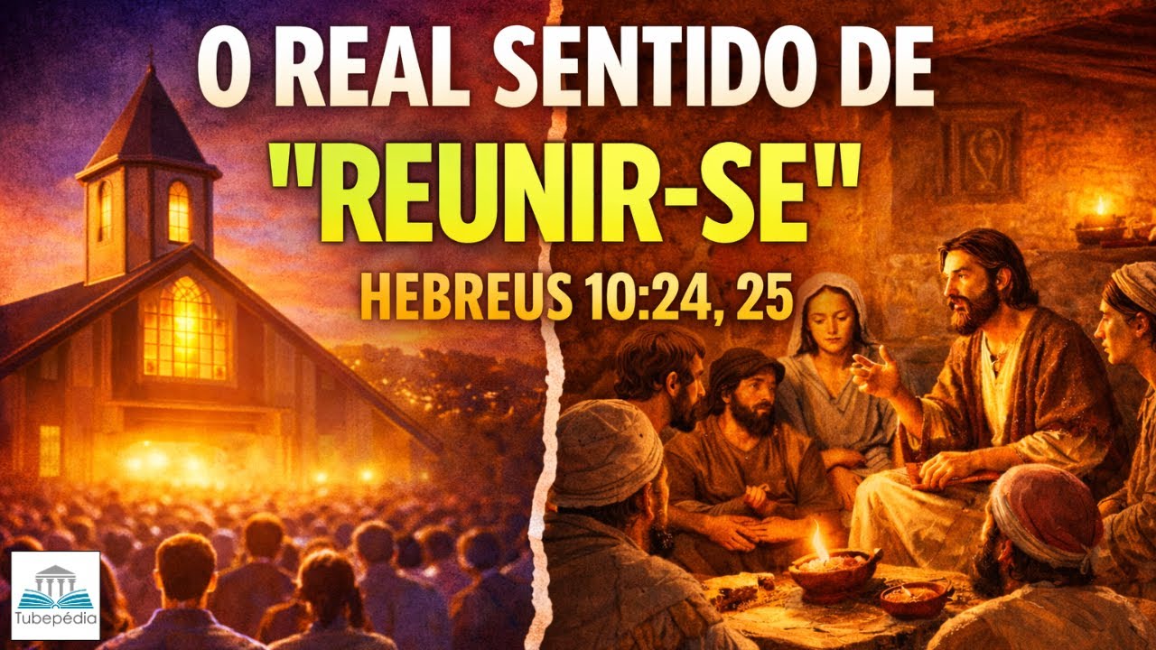 Hebreus 10:24, 25 NÃO é sobre ir à igreja (congregação)? O que o texto REALMENTE ensina?