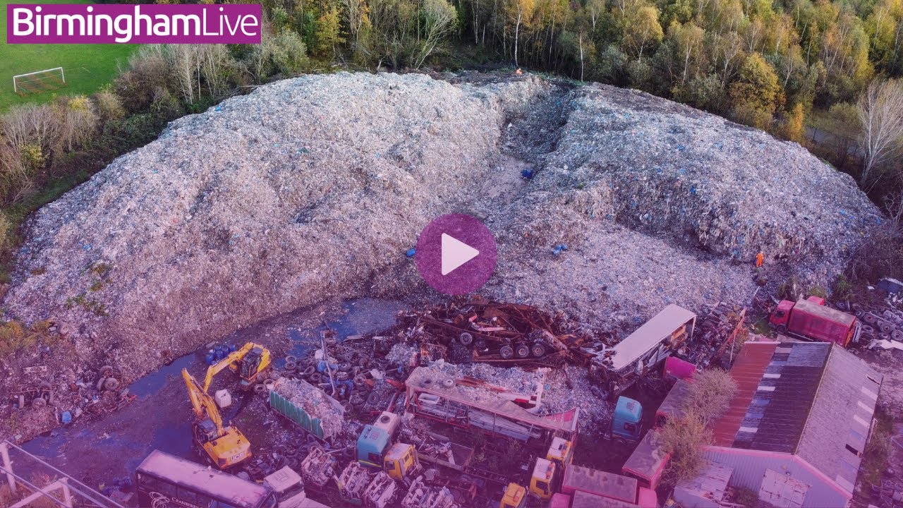 'UK's worst illegal rubbish dump' on land partially owned by the King