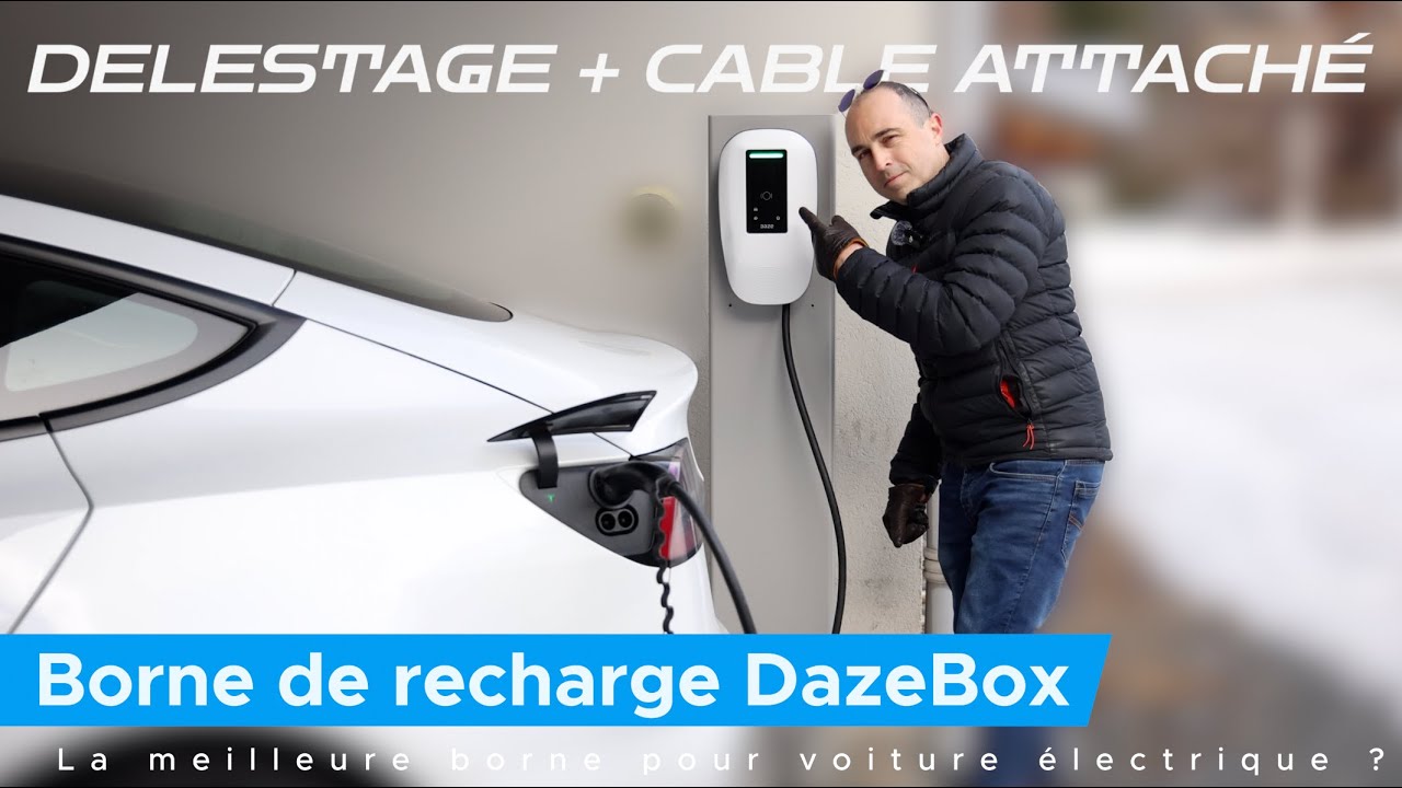 Test de la borne de recharge Dazebox Home pour voiture électrique