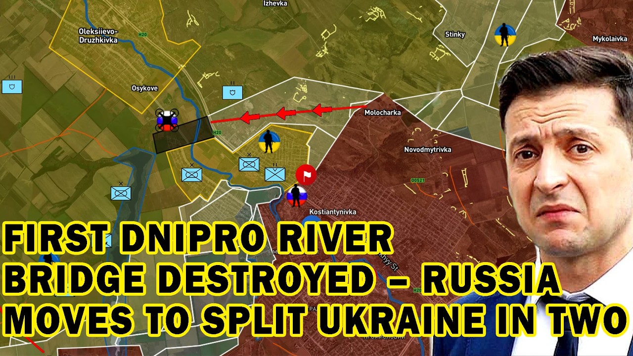 First Dnipro River Bridge Destroyed &ndash; Russia Moves to Split Ukraine in Two