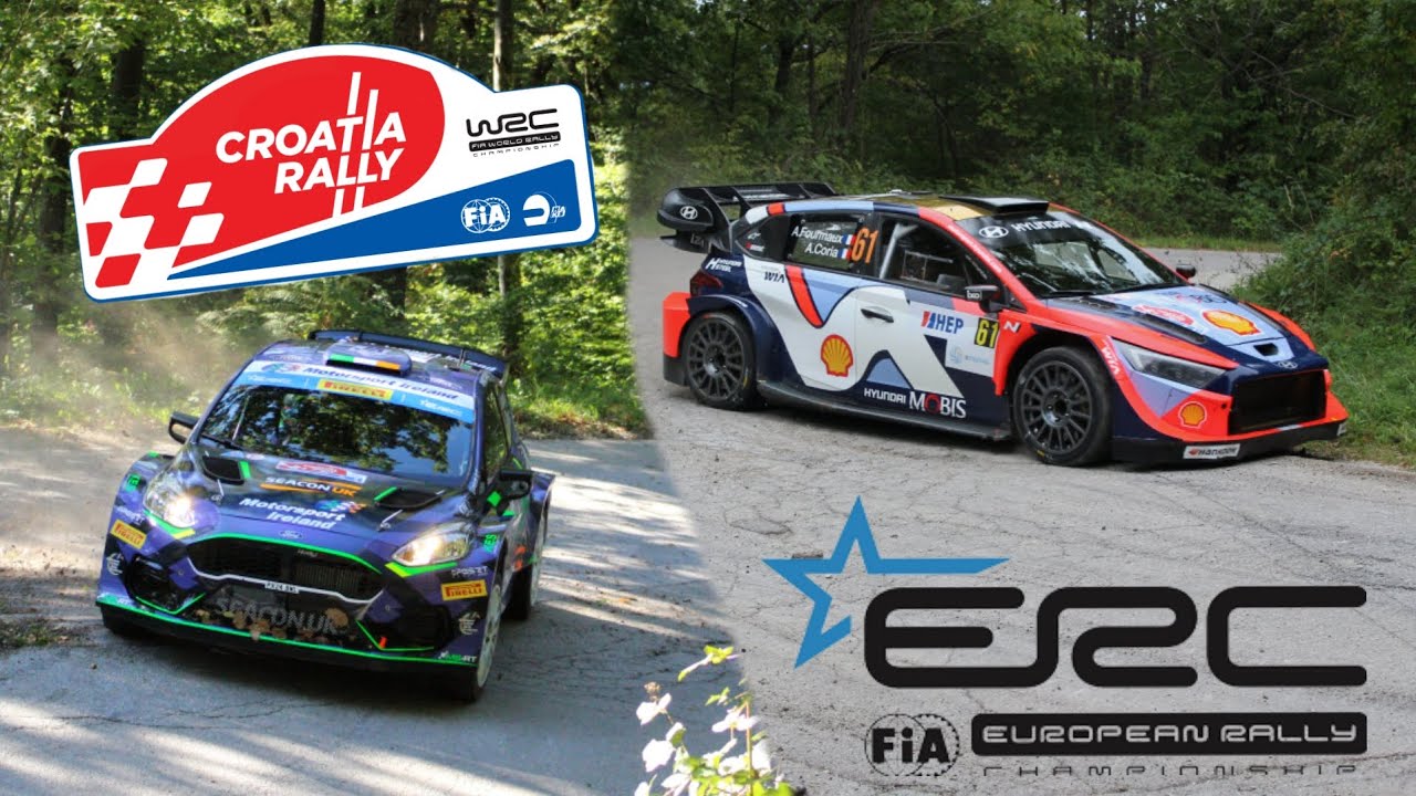 ERC Croatia Rally 2025 Crash & mistakes