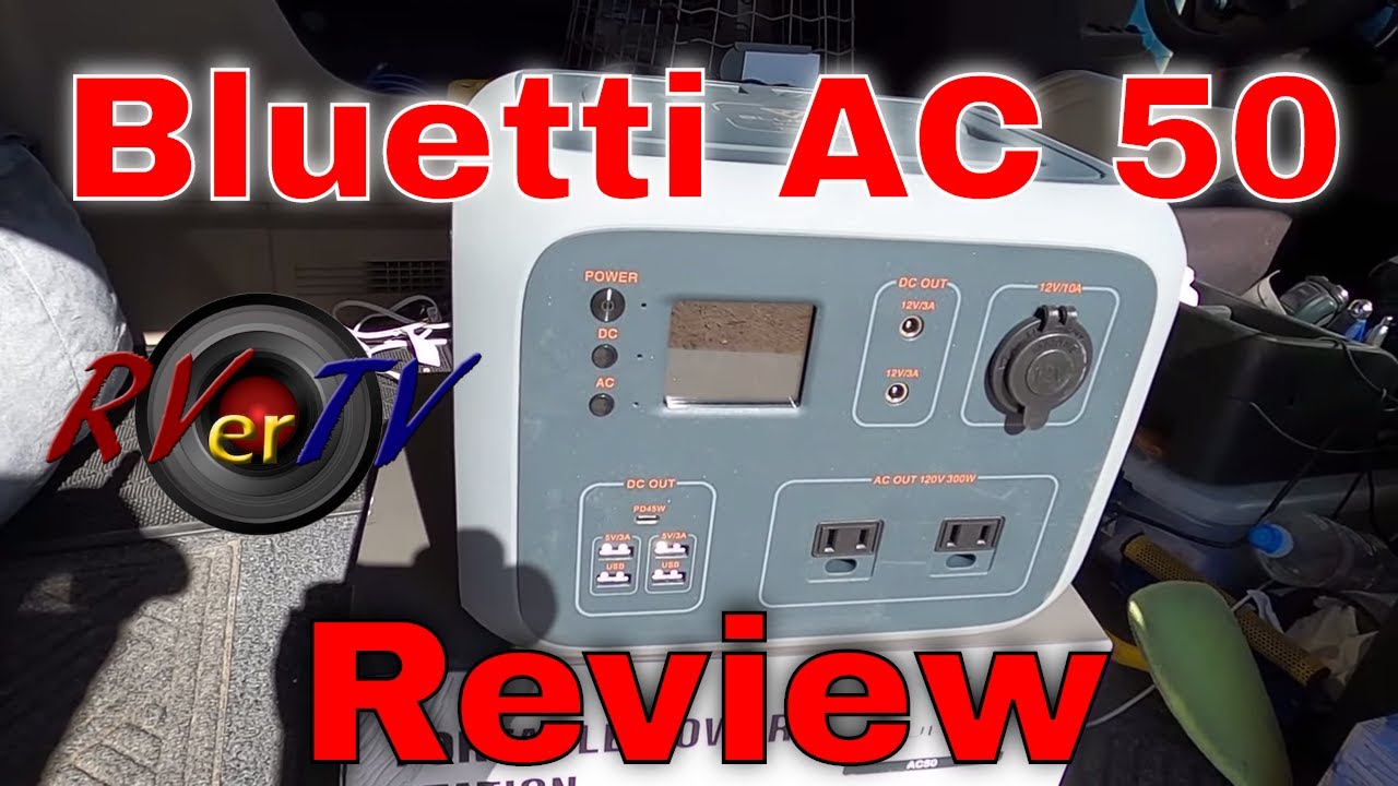 Maxoak Bluetti AC 50 Portable Power Station Review