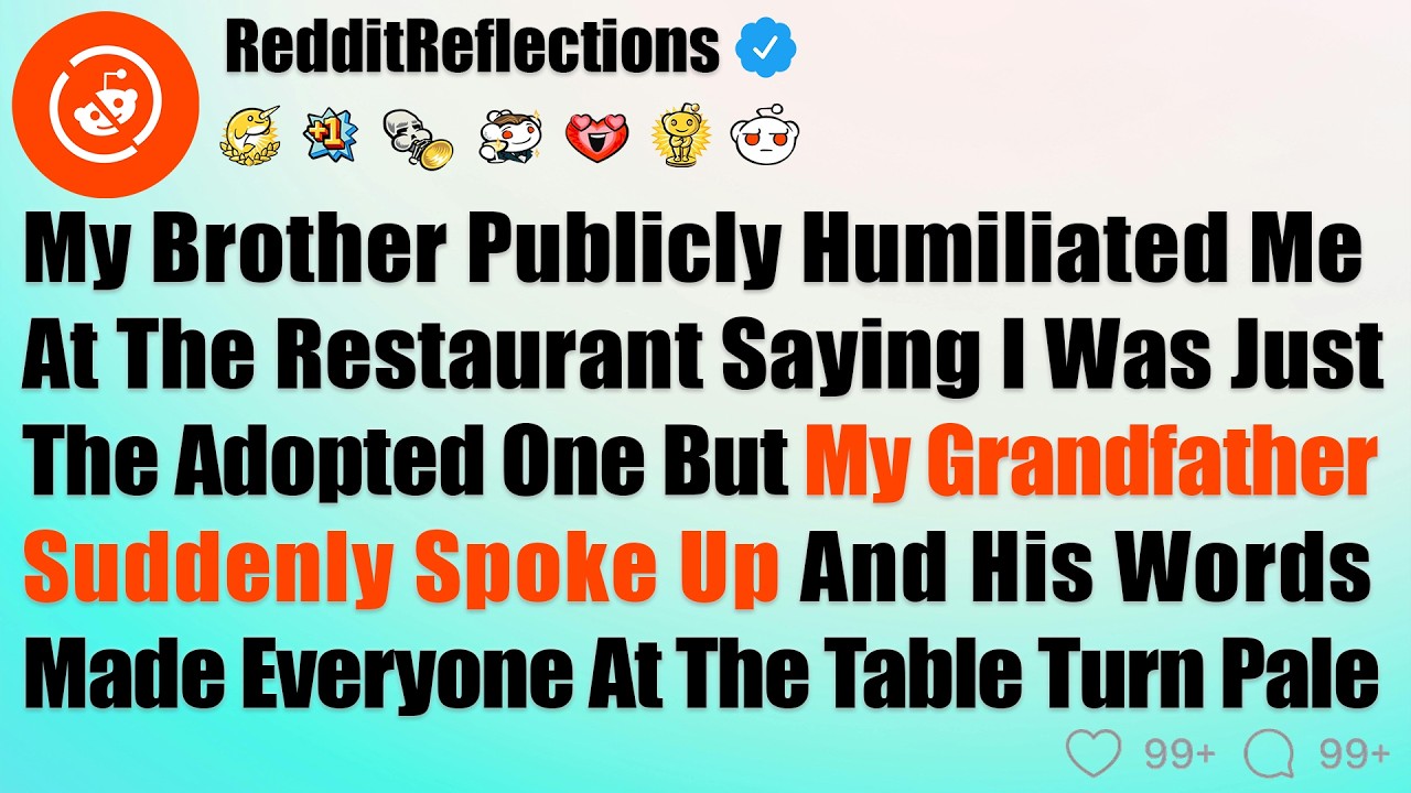 At A Family Dinner My Brother Mocked Me Saying An Adopted Girl Like Me Didn’t Belong There...