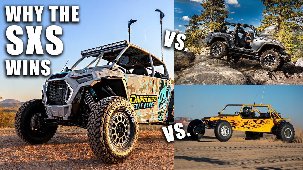 5 REASONS WHY SXS'S RULE OVER JEEPS, PRE-RUNNERS AND SAND CARS | CHUPACABRA OFFROAD